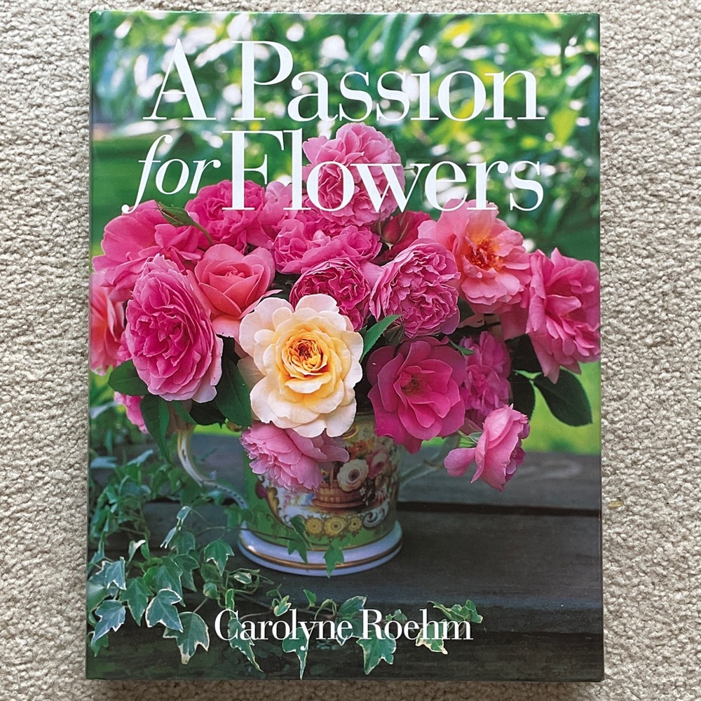 Floral Accent Book
